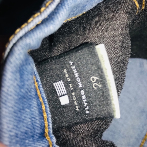 Flying monkey distressed light wash jeans - Picture 5 of 8